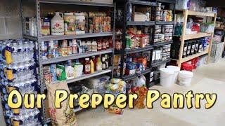 Our Prepper Pantry // Be Ready For Food Shortages!