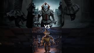 Pennywise vs Freddy Fazbear vs Anabelle, slender man, jason , voldmort, venom