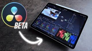 DaVinci Resolve for iPad BETA!