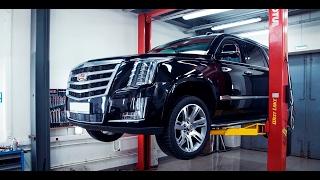 Установка тормозной системы  Cadillac Escalade 2017