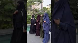 Masya Allah 4 ukhti muslimah bercadar