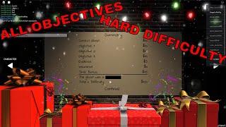 HARD DIFFICULTY AND ALL OBJECTIVES COMPLETED (roblox specter)