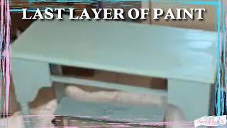 Adding Last Layer of Paint with DIY Apothecary (Chunky Smooth Finish Series)