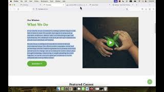 Laravel 10 | Non Profit Charity Website | Special Section | #6