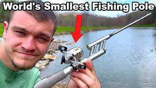 I Bought the World's Smallest Fishing Pole!