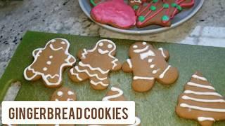 Homemade Gingerbread cookies fun thing to do with kids