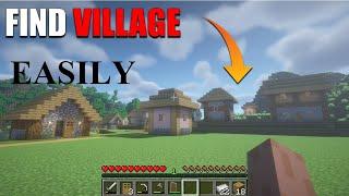 Easy Way To Find Village In Minecraft 2024 | Minecraft Mein Village Kaise Dhundhe