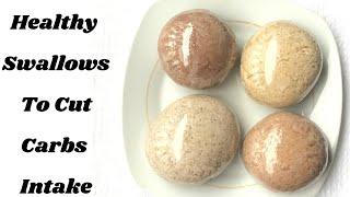 THE BEST HEALTHY SWALLOWS + HOW TO MAKE COCONUT FUFU +HOW TO MAKE LUMP FREE SWALLOW FOR BEGINNERS