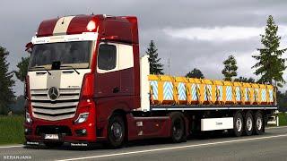 ETS2 1.54 Mod | Benz New Actros MP5 2019 | Euro Truck Simulator 2 Mods