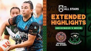 Women's Indigenous All Stars v New Zealand Maori Ferns | Extended Match Highlights