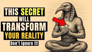 You’re seeing this because THOTH CHOSE YOU — The most POWERFUL SECRET of healing body & spirit