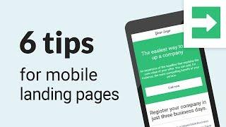 6 tips for mobile landing pages | Pagewiz