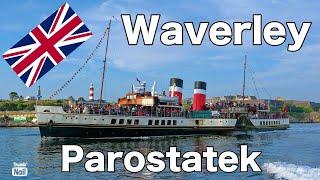 Parostatek - popłynąłem w piękny rejs …. do Dartmouth  PS Waverley & Kingswear Castle