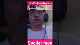 LoLzZz Dynamo Rade Dynamo React LoLzZz gaming #bgminews #dynamo #godlike #shorts Spolier_mon