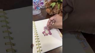 Lotso the Pink Bear 🩷 #shorts #diamondpainting #artandcraft #hobby