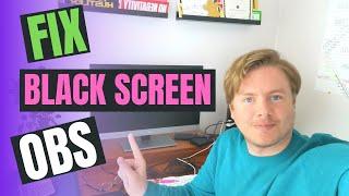 How to Fix Black Screen on OBS on Mac 2020