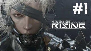 Metal Gear Rising: Revengeance Walkthrough Part 1 - Guard Duty (Chapter 1) Xbox 360/PS3