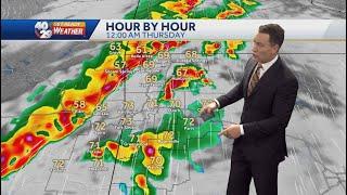 Some Wednesday storms could be severe