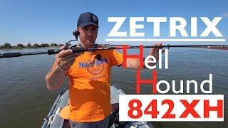 Обзор-Тест Zetrix HellHound 842XH до 90 грамм. Проверка на мощном течении Волги.