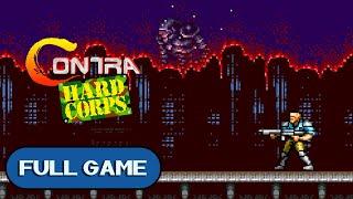 Contra: Hard Corps GENESIS MEGA DRIVE FULL GAME Longplay Gameplay Walkthrough Playthrough VGL