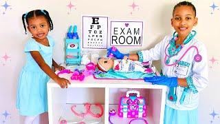 Baby Alive Doll Doctor Visit | Pretend Play Taking Sick Baby To The Doctor