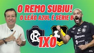 REMO VENCE O SÃO BERNARDO E CONQUISTA O ACESSO PARA SÉRIE B! O LEÃO AZUL SUBIU!