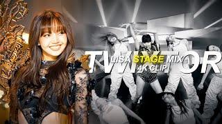 TWIXTOR CLIPS 4K #lisa |SLOWMO Twixtor  lisa stage mix @z1nk.01  #blackpink #twixtor #4k #ae #Lisa