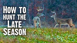 How to Hunt Late Season