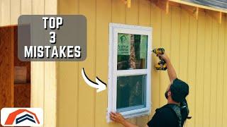 How to Install a New Window on a Shed - AVOID These 3 Mistakes