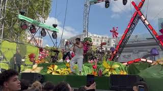 Entrada de Camilo en el Concierto de la Puerta de Alcalá, Madrid | Concierto de Camilo