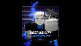 ROBLOX BEST ABILITY #roblox #anime #manga #robloxedit #aura #shorts #viralshorts #phonk #fyp #yt