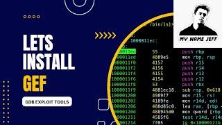 Lets Install GEF Jeff in GDB on Parrot OS HTB Edition