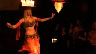 Neon -  belly dance at Taj Lounge New York City :: Britney Spears 'Oops I did it again'