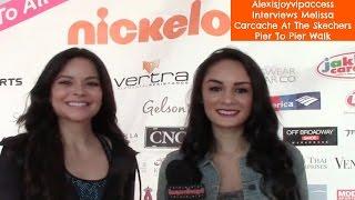 Melissa Carcache Interview With Alexisjoyvipaccess At The Skechers Pier To Pier Walk