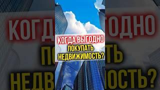 Когда ВЫГОДНО ПОКУПАТЬ недвижимость? #финансы #инвестиции #недвижимость #финансоваяграмотность