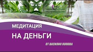 Медитация на деньги. Деньги под вашими ногами. Василий Попов