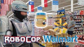 Robocop Visits Walmart to Buy Baby Food!