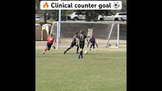  Clinical counter goal from U11 boys ️ #soccer #golazo #u11