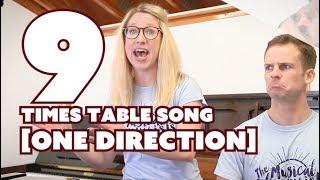 9 Times Table Song • One Direction COVER - What makes you beautiful cover