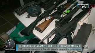 Mais de 90 presos fogem após ataque a presídio em João Pessoa | SBT Brasil (10/09/18)