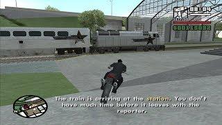 GTA San Andreas - Snail Trail - Syndicate mission 6 - How to skip chasing the train