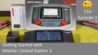 Getting Started with Märklin Central Station 3 (CS3 Episode 1)