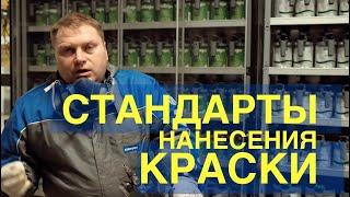 Как правильно наносить краску.Правила и стандарты Standox