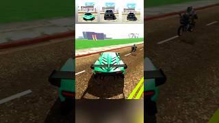 Franklin  car  jumping challenge - in Indian Bike 3D!  #indianbike3d