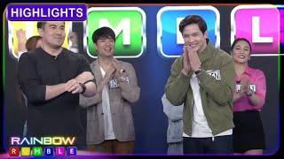 Alden Richards, nasubok ang swerte sa Rainbow Rumble jackpot round! | Rainbow Rumble