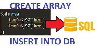 Insert data into database using array in php - implode function and foreach