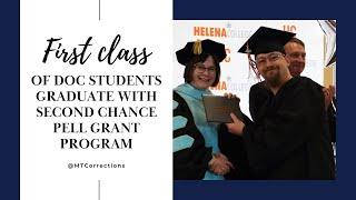First class of DOC students graduate with Second Chance Pell Grant Program