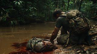 Soldiers Fight To Survive Behind Enemy Lines | Hollywood War Movies In English