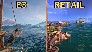 Skull and Bones E3 2018 vs Retail PC - Graphics Comparison [4K]