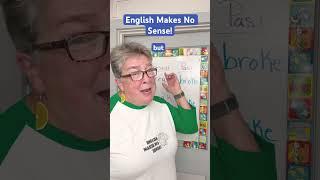 English Makes No Sense! #english #esl #languagelearning #englishlanguage #learning  #teacher #humor